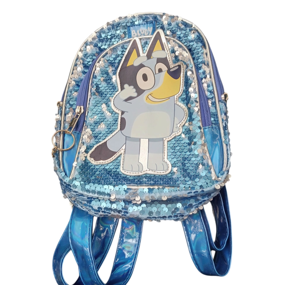 Disney Blue Sequin Kids Backpack